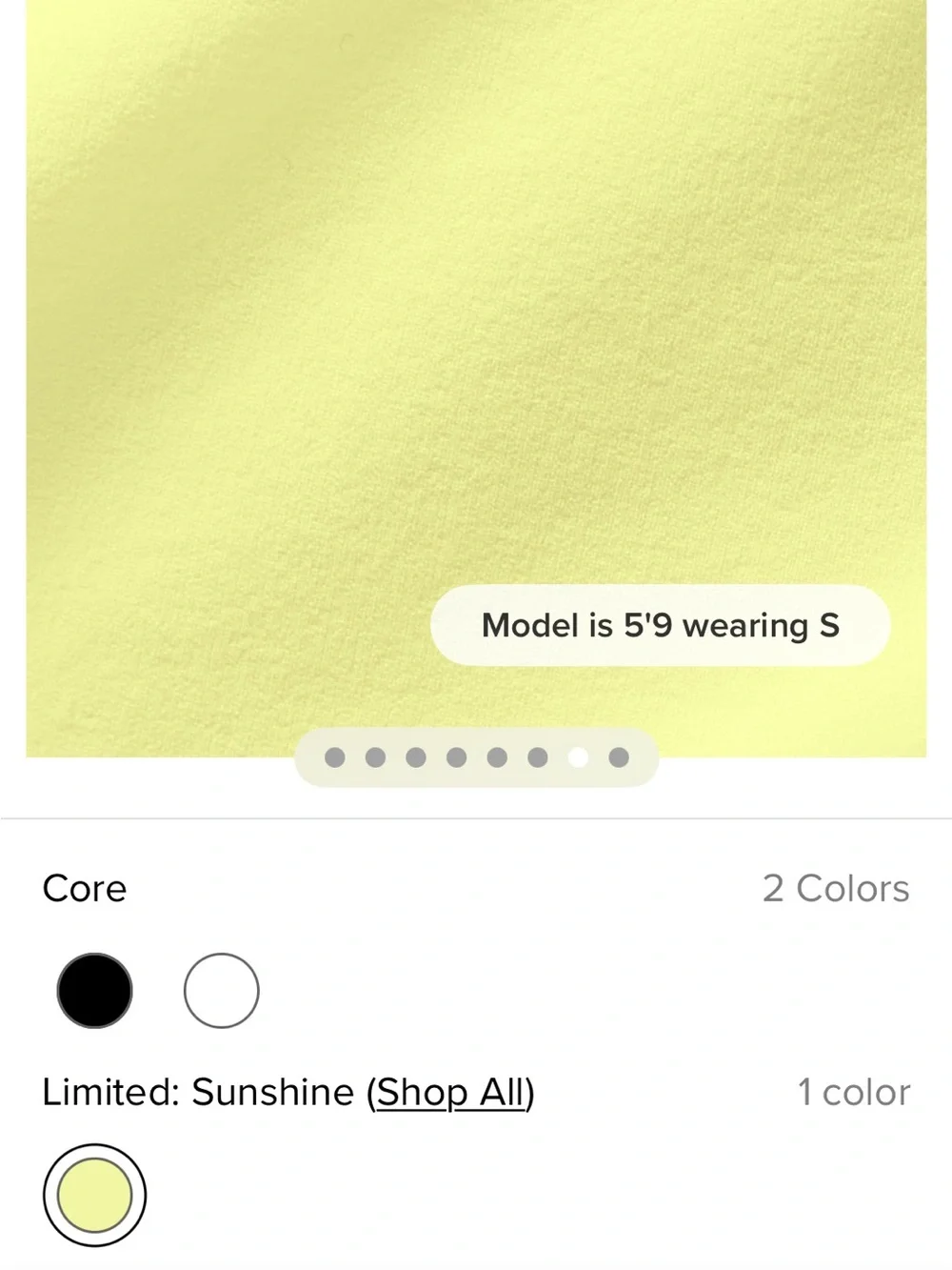 ALO Yoga Breezy Tennis Skirt in Sunshine Yellow